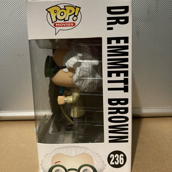 DR. Emmet Back to the Future Funkopop #236 - Picture 3 of 5